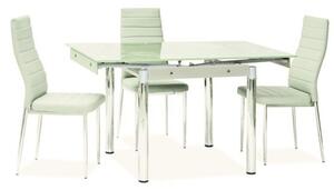 Zestaw mebli stół GD-082 i 4 krzesła H-261 biały SIGNAL