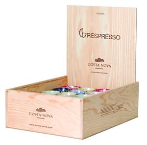 Kamionkowe filiżanki zestaw 40 szt. na espresso 100 ml Grespresso – Costa Nova