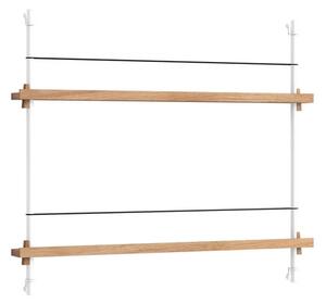 Moebe - Magazine Shelving 65 Półka Oak White