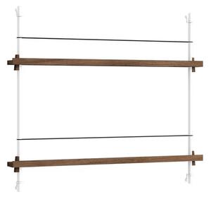 Moebe - Magazine Shelving 65 Półka Smoked Oak White