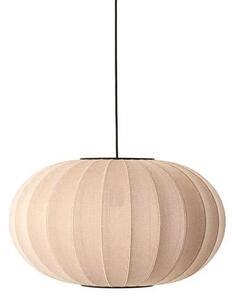 Made By Hand - Knit-Wit 57 Oval Lampa Wisząca Piaskowy Stone