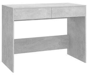 Biurko, szaroÅÄ betonu, 101x50x76,5 cm, materiaÅ drewnopochodny
