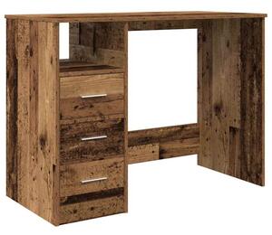 Biurko, stare drewno, 102x50x76 cm, materiaÅ drewnopochodny