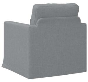Nowoczesna sofa moduÅowa w kolorze jasnoszarym z ergonomicznym wsparciem