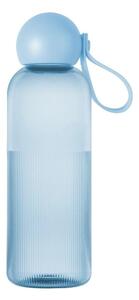 Jasnoniebieska podróżna butelka z plastiku z recyklingu 600 ml Ture – Sagaform