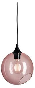 DESIGN BY US - Ballroom Lampa Wisząca Pink/Rose z Czarnym Gniazdem Żarówki
