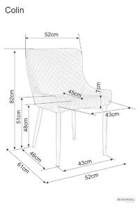 Krzesło COLIN beżowe SIGNAL