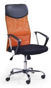 Fotel biurowy VIRE pomarańczowy HALMAR