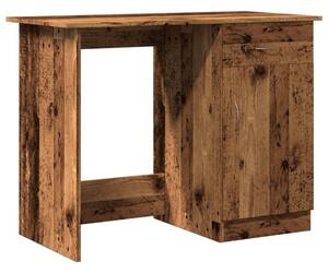 Biurko, stare drewno, 100x50x76 cm, materiaÅ drewnopochodny