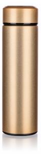 ASTOREO Inteligentny kubek termiczny z termometr - złoty - Rozmiar średnica 6,5 cm, 400 ml