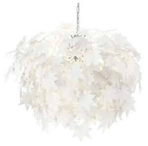 Lindby - Maple Lampa Wisząca Ø70 White/Chrome