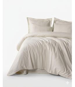 Beżowa pościel dwuosobowa z bawełny renforcé 240x220 cm Checkered – Mila Home Luxury