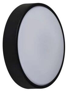 Nordlux - Oliver Round Ścienna Lampa Ogrodowa Black
