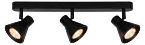 Nordlux - Eik 3 Lampa Sufitowa Black