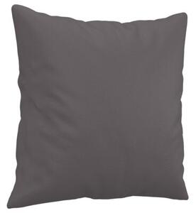 Sofa 2-osobowa z poduszkami, szara, 120 cm, sztuczna skÃ³ra