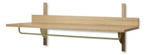 Ferm LIVING - Sector Półka Oak/Brass