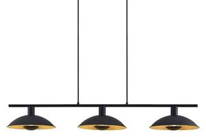 Lindby - Narisara Long Lampa Wisząca Black/Gold