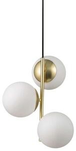 Nordlux - Lilly Lampa Wisząca Brass/Opal