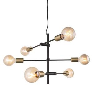 Nordlux - Josefine Lampa Wisząca Black/Brass