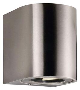 Nordlux - Canto 2 Lampa Ścienna Stainless Steel