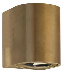 Nordlux - Canto 2 Lampa Ścienna Brass