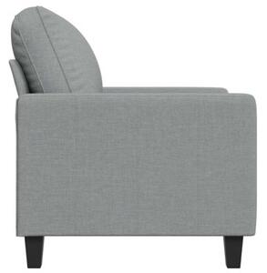 Fotel, jasnoszary, 60 cm, obity tkaninÄ