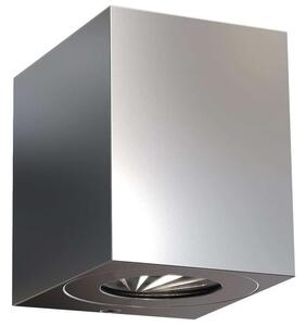 Nordlux - Canto Kubi 2 Lampa Ścienna Stainless Steel