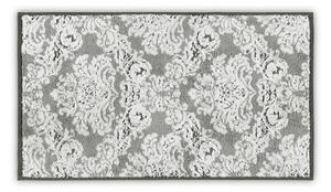 Szary bawełniany ręcznik 33x33 cm Damask – Foutastic