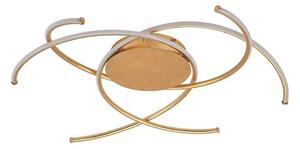 Lindby - Yareli LED Lampa Sufitowa Gold