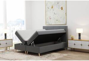 Łóżko kontynentalne Malina w stylu skandynawskim 160x200