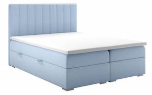 Kontynentalne łóżko z materacem i dwoma pojemnikami RICHSON 200x200