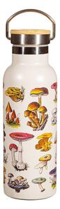 Kremowa butelka dla dzieci ze stali nierdzewnej 500 ml Vintage Mushroom – Sass & Belle