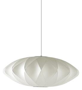 HAY - Nelson Saucer Crisscross Bubble Lampa Wisząca S Off-White Herman Miller