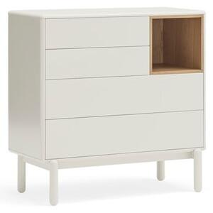 Kremowa komoda 90x90x40 cm Corvo – Teulat