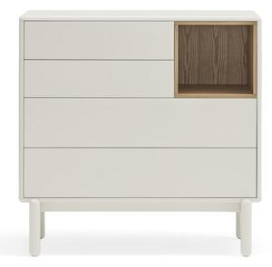 Kremowa komoda 90x90x40 cm Corvo – Teulat