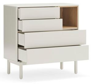 Kremowa komoda 90x90x40 cm Corvo – Teulat