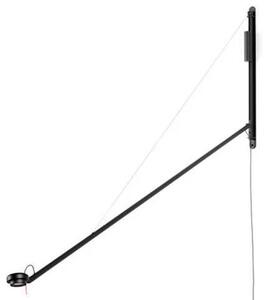 HAY - Fifty-Fifty Lampa Ścienna Soft Black