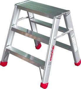 Stołek składany drabinkowy 45 cm 2+2 stopnie S2050nd