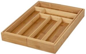 Wkład organizer do szuflady na sztućce rozsuwany 31,5-52x43x5 cm KRISBERG