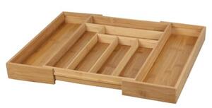 Wkład organizer do szuflady na sztućce rozsuwany 31,5-52x43x5 cm KRISBERG
