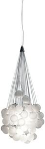Luceplan - Stochastic 48 Lampa Wisząca 2700K Opalizowana Biała