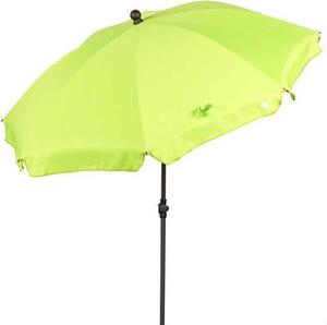 Aktive 62334 Uv30 Ø Duży Parasol Plażowy Uchylny 200 Cm Żółty Żółty Jeden Rozmiar