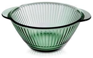 Miska bulionówka szklana zielona VERDE 450 ml