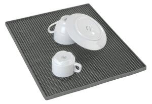 Szara gumowa podkładka do naczyń 40x30 cm Maxi – Wenko