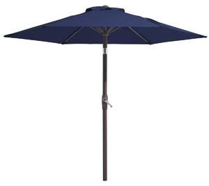 Parasol ogrodowy - 8 żeber - Przycisk do przechylania - Korba - 2,26 m lub 2,7 m