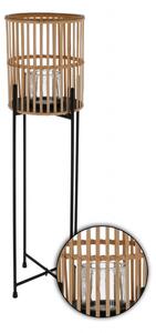 Lampion bambusowy na stojaku 92 cm