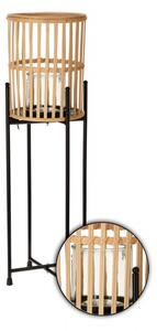 Lampion bambusowy na stojaku 68,5 cm