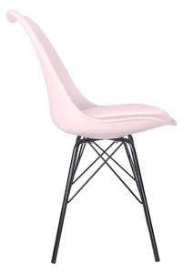 MebleMWM Krzesło MSA-026 | Różowy | Outlet