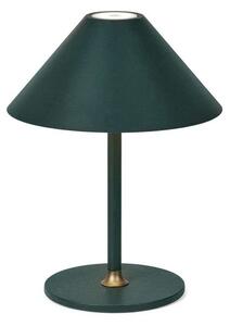 Halo Design - Hygge Portable Lampa Stołowa Ø19 Deep Green
