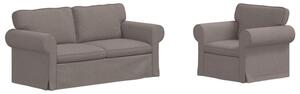 ModuÅowa kanapa w ciemnoszarym kolorze z ergonomicznym designem